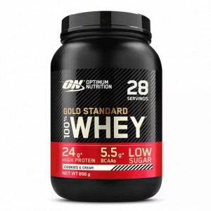 Optimum Nutrition Gold Standard 100% Whey Protein Powder Cookies & Cream 896 grams (28 Servings) Türkiye | 018962TCM