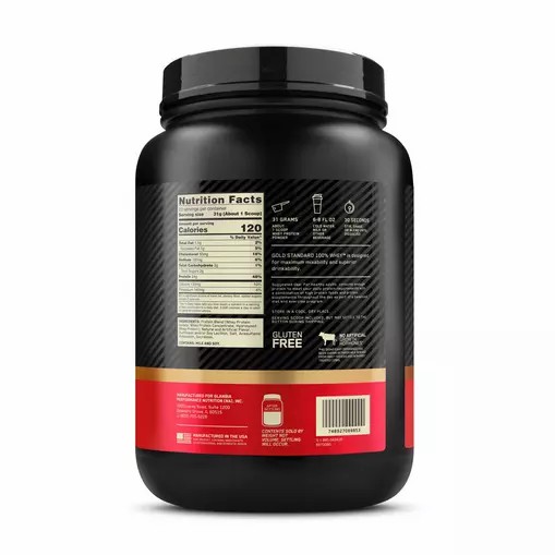 Optimum Nutrition GOLD STANDARD 100% WHEY™ French Vanilla Creme 1.5 lb (22 Servings) Türkiye | 091285GXD