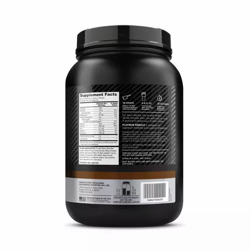Optimum Nutrition Platinum Rebuild Dark Chocolate 1.67 lb (20 Servings) Türkiye | 971205DOZ